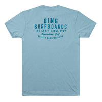 QUALITY MANUFACTURING Premium S/S T-Shirt - Stonewash Denim